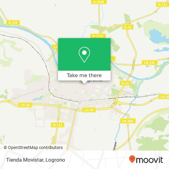 Tienda Movistar map