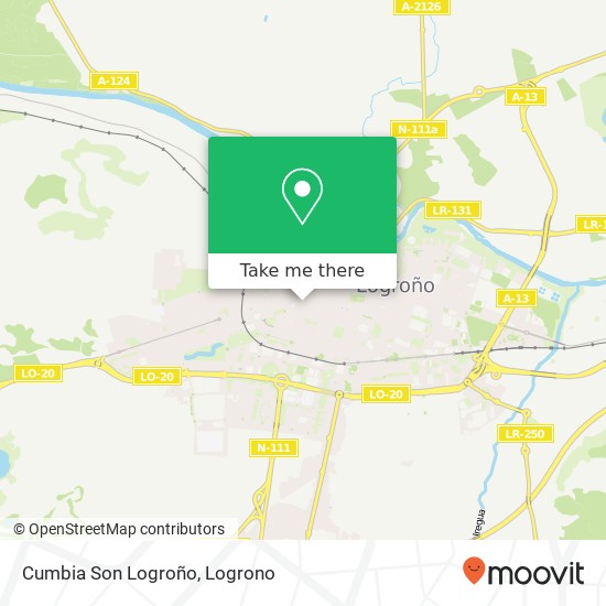 Cumbia Son Logroño map