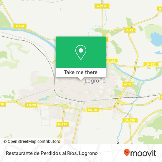 mapa Restaurante de Perdidos al Ríos, Calle San Agustín, 5 26001 Logroño