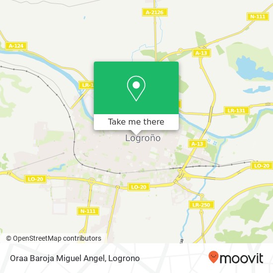 Oraa Baroja Miguel Angel map