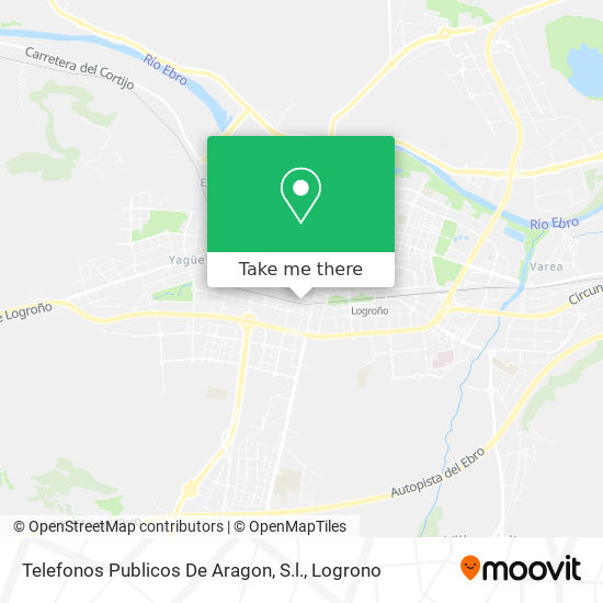 Telefonos Publicos De Aragon, S.l. map