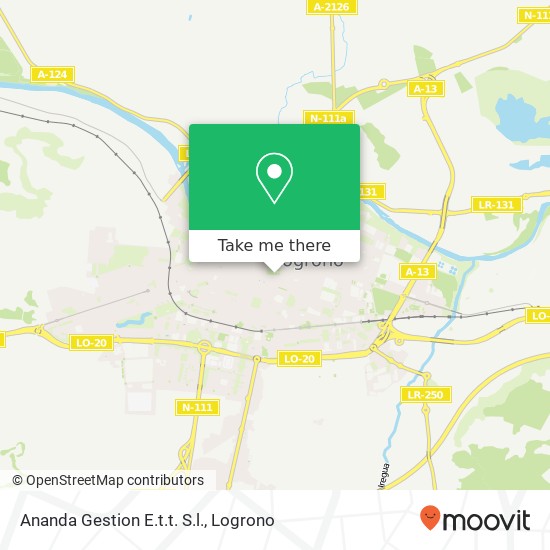 Ananda Gestion E.t.t. S.l. map