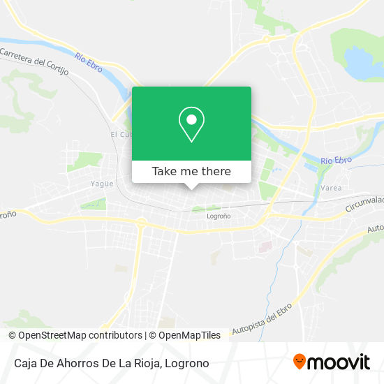 mapa Caja De Ahorros De La Rioja