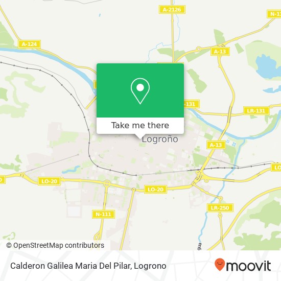 mapa Calderon Galilea Maria Del Pilar