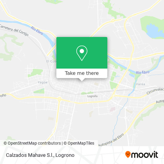 Calzados Mahave S.l. map