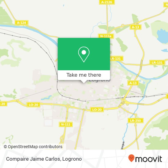 Compaire Jaime Carlos map