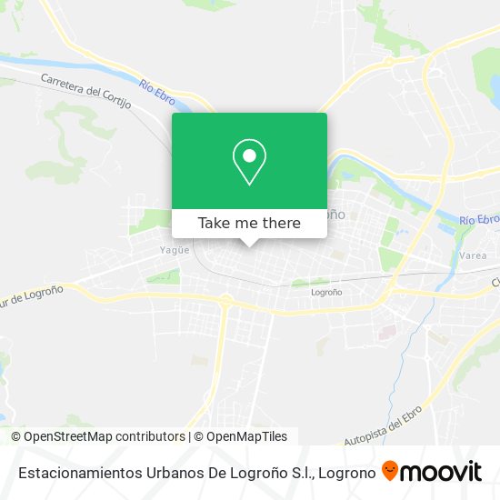 mapa Estacionamientos Urbanos De Logroño S.l.