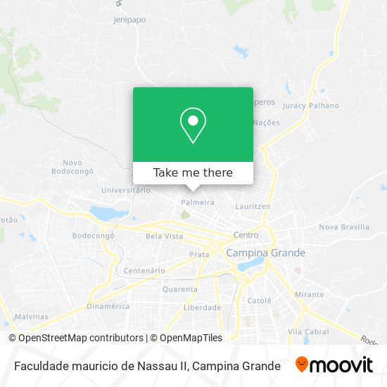 Faculdade mauricio de Nassau II map