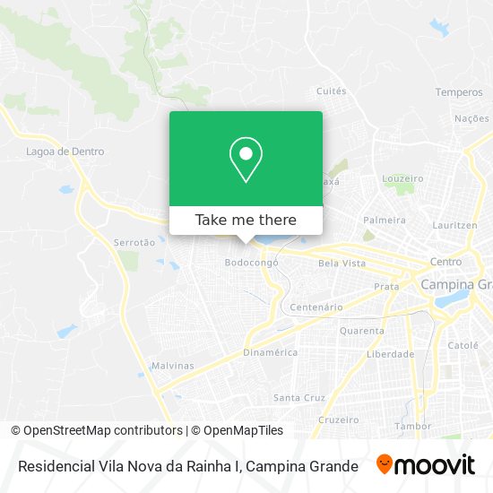 Mapa Residencial Vila Nova da Rainha I