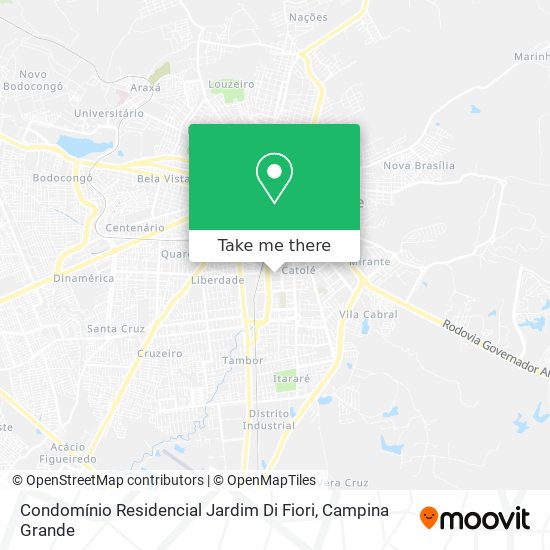 Condomínio Residencial Jardim Di Fiori map