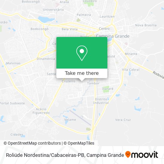 Roliúde Nordestina / Cabaceiras-PB map