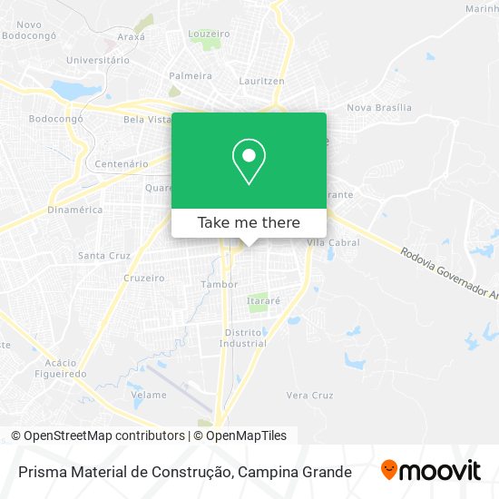 Prisma Material de Construção map