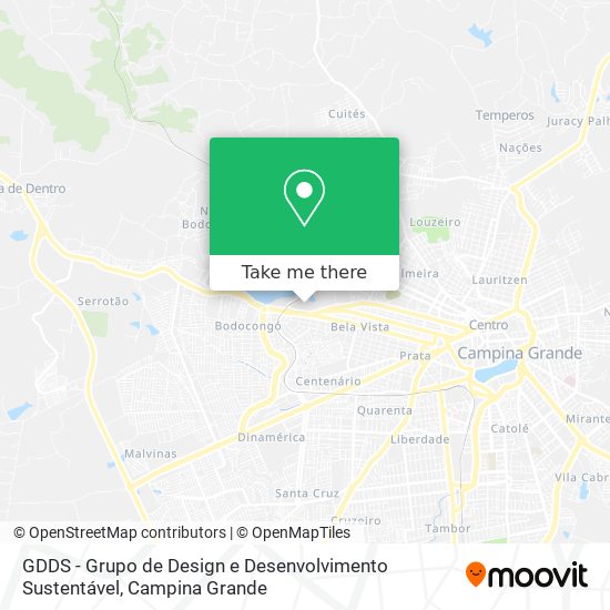 GDDS - Grupo de Design e Desenvolvimento Sustentável map