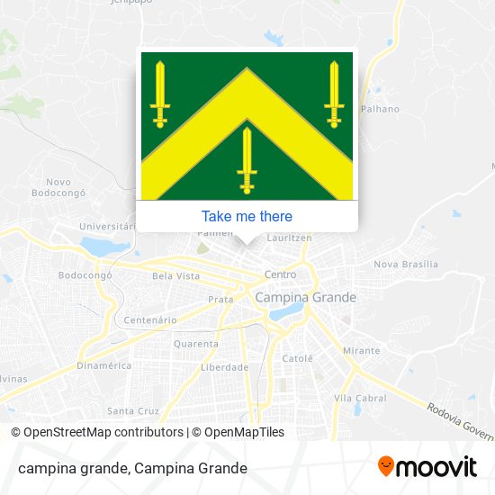 campina grande map