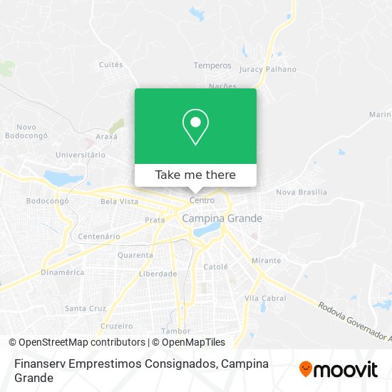 Finanserv Emprestimos Consignados map