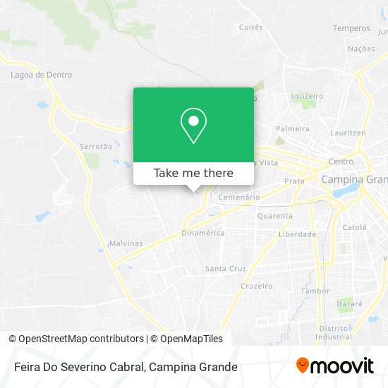 Feira Do Severino Cabral map