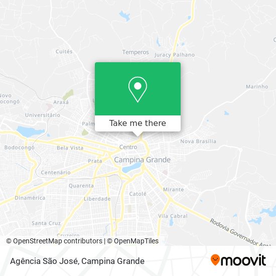 Mapa Agência São José