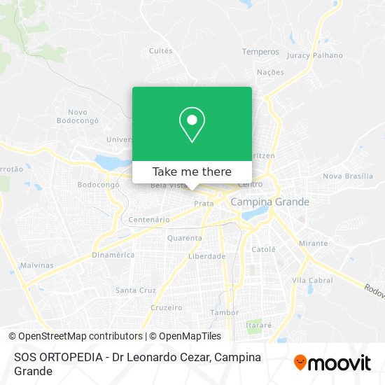 SOS ORTOPEDIA - Dr Leonardo Cezar map