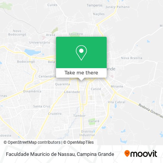 Faculdade Maurício de Nassau map