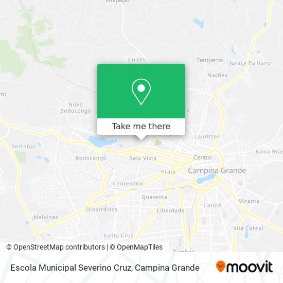 Escola Municipal Severino Cruz map