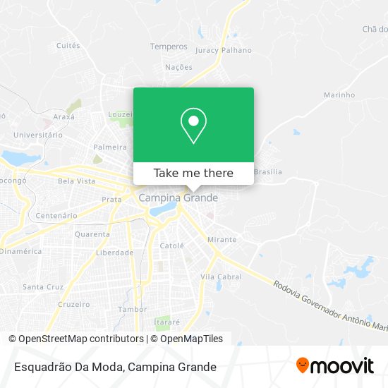 Esquadrão Da Moda map