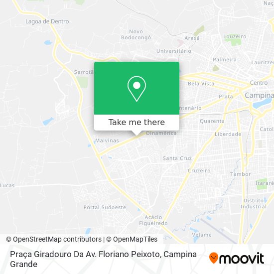 Praça Giradouro Da Av. Floriano Peixoto map