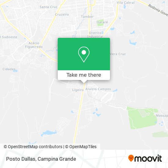 Posto Dallas map