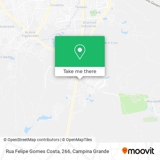 Rua Felipe Gomes Costa, 266 map
