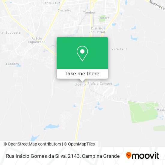 Rua Inácio Gomes da Silva, 2143 map