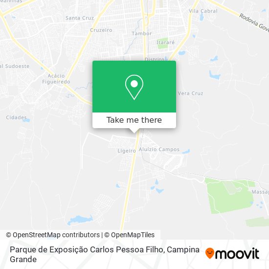 Parque de Exposição Carlos Pessoa Filho map
