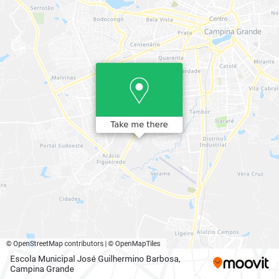 Escola Municipal José Guilhermino Barbosa map