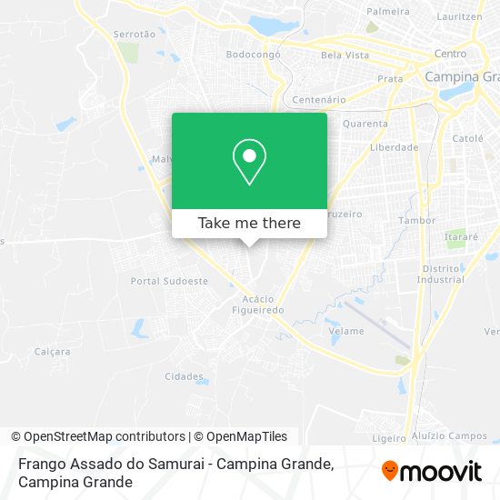 Frango Assado do Samurai - Campina Grande map