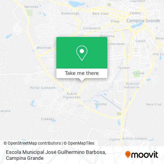 Escola Municipal José Guilhermino Barbosa map