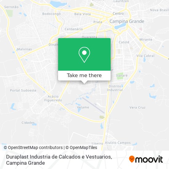 Duraplast Industria de Calcados e Vestuarios map