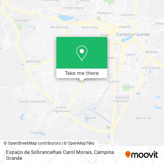 Espaço de Sobrancelhas Carol Morais map