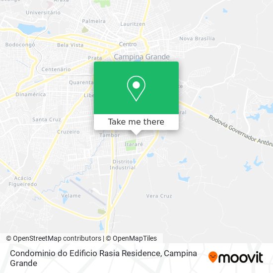 Condominio do Edificio Rasia Residence map