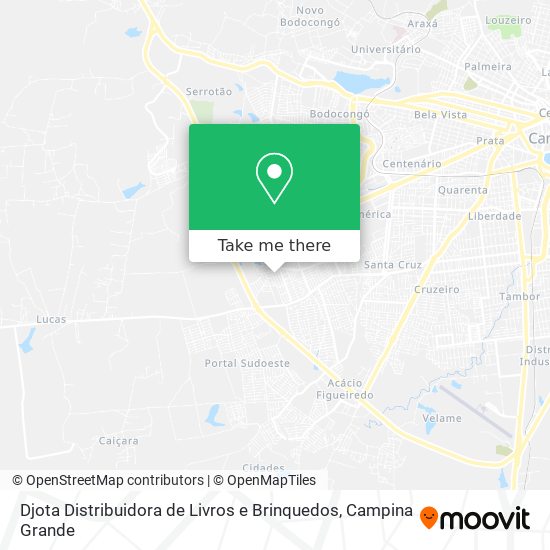 Djota Distribuidora de Livros e Brinquedos map