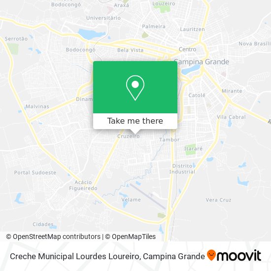 Creche Municipal Lourdes Loureiro map