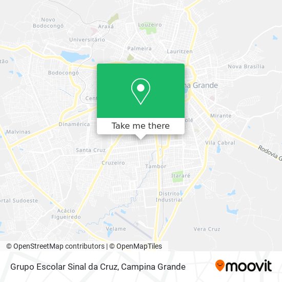 Grupo Escolar Sinal da Cruz map
