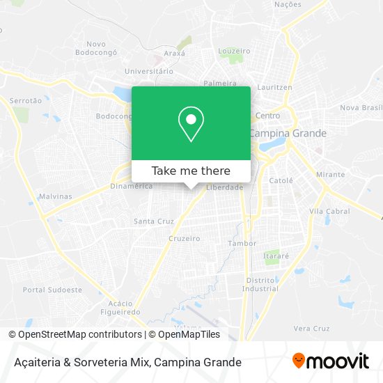 Açaiteria & Sorveteria Mix map