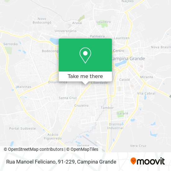 Rua Manoel Felíciano, 91-229 map