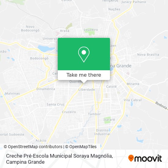 Creche Pré-Escola Municipal Soraya Magnólia map