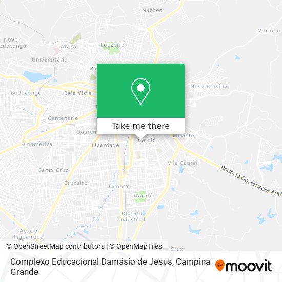 Complexo Educacional Damásio de Jesus map