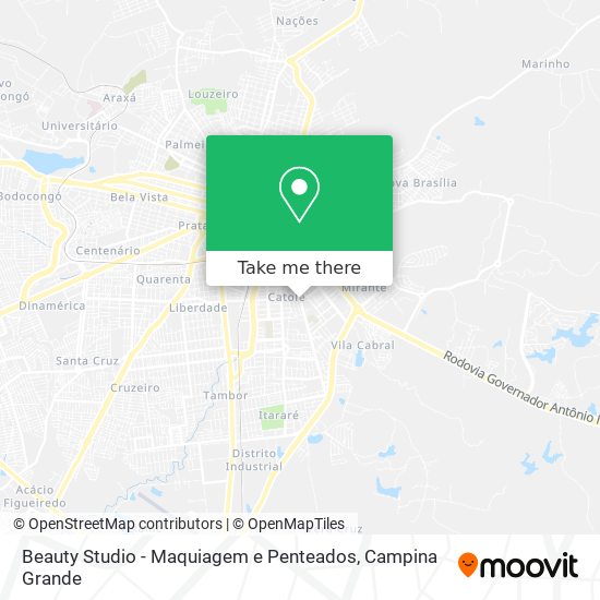 Beauty Studio - Maquiagem e Penteados map