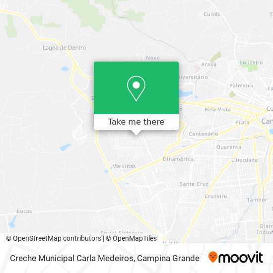 Creche Municipal Carla Medeiros map