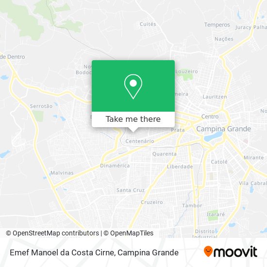 Emef Manoel da Costa Cirne map