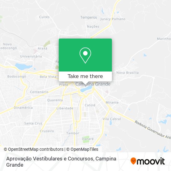 Aprovação Vestibulares e Concursos map