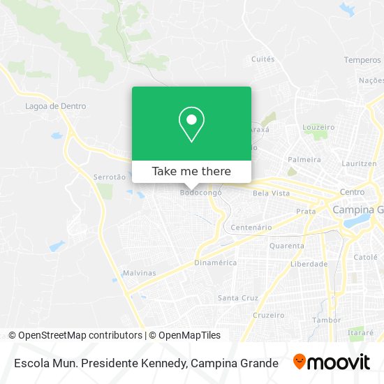 Escola Mun. Presidente Kennedy map