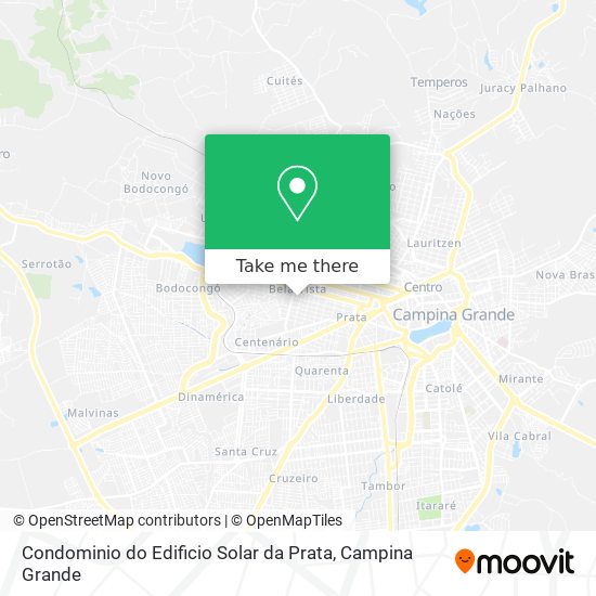 Condominio do Edificio Solar da Prata map