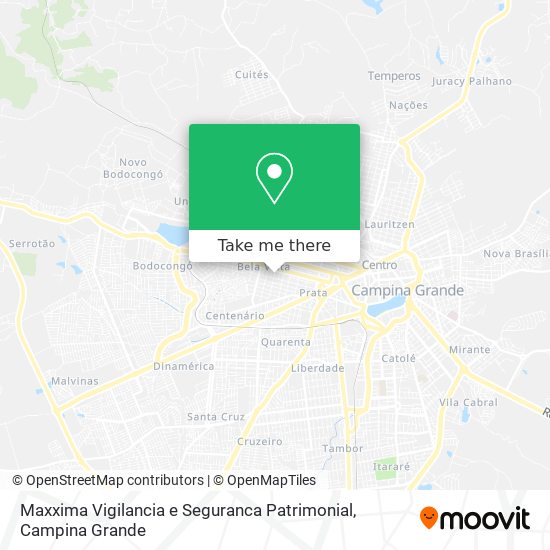 Maxxima Vigilancia e Seguranca Patrimonial map